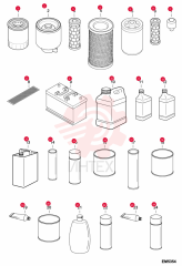 FILTER, OIL ENG 12 6678233 (1)