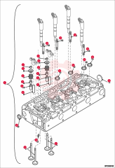 CYLINDER HEAD ASSY 6693482