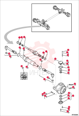 BUSHING AXLE 7283041 (3)