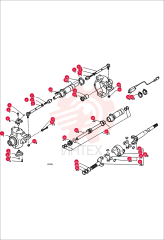 LH SWIVEL HOUSING 98671-1 (2)
