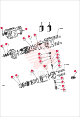 SEAL KIT, GEAR PUMP 97080-6