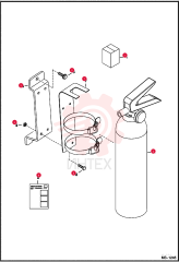 KIT, EXTINGUISHER FIRE 6810798 (1)