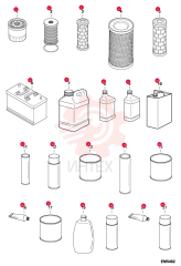 FILTER, OIL ENG 12 6511766 (1)