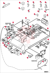 FUSE BOX ASSY AND WIRING 6911727