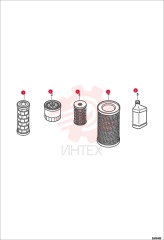 FILTER, OIL HYD 6913059 (2)