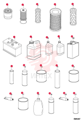FILTER, OIL ENG 12 6511766 (1)