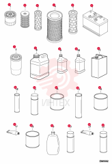 FILTER, OIL ENG 12 6511766 (2)