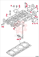 GASKET - CYLINDER HEAD 6924900