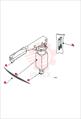 HAND BRAKE LEVER 98385-8