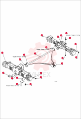 FRONT AXLE 88197-9 (2)