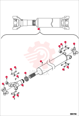 CARDAN SHAFT 6918084