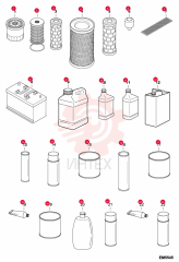 FILTER, OIL ENG 12 6511766 (1)