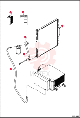 KIT,RAD ACCESS A/C 6814825