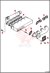 MANIFOLD, EXHAUST 6651482 (9)