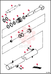 CYLINDER, BLADE 6597350 (6)
