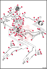 MOTOR, DRIVE HYD 6668730 (3)