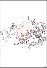 TURBOCHARGER 6675676REM (2)