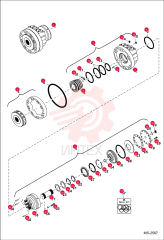 MOTOR, SLEW 7261342 (3)