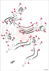 MOTOR, DRIVE HYD 6668730 (7)