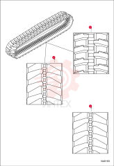TRACK RBR (400X74X72.5) 16 7363999 (2)
