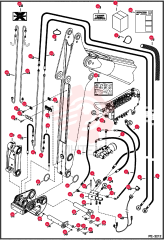 KIT, X-CHANGE HYD LONG ARM 7137343 (1)