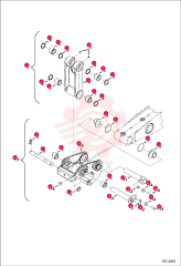 LINK, BUCKET MACHINED ASSY 6805281 (4)