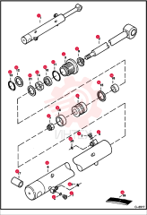 SHAFT, ROD CYL BOOM 6810334 (1)