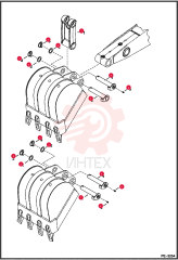 LINK, BUCKET MACHINED ASSY 6805281 (1)