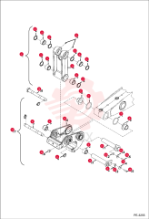 LINK, BUCKET MACHINED ASSY 6805281 (3)
