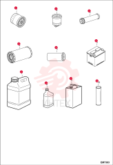 FILTER, OIL ENG 12 6671057 (1)