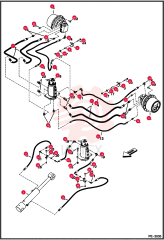HOSE, HYD ASSY 7139244 (1)