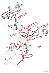 HOSE, HYD ASSY 7139244 (2)