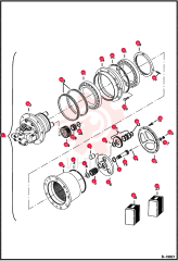 MOTOR, DRIVE HYD 6683380 (1)