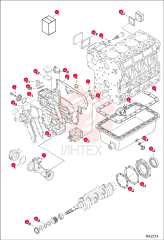LOWER GASKET KIT TIER II ENGINE 6689018 (6)