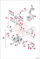 LINK, BUCKET MACHINED ASSY 6805281 (2)