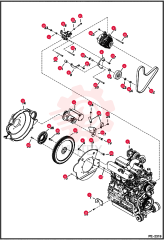 BUSHING, ALTNTR BRKT 6675838 (1)