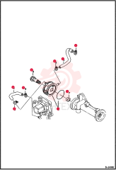 OIL COOLER ASSY 6684885 (4)