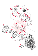 BUSHING, ALTNTR BRKT 6675838 (2)