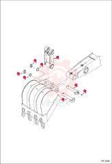 LINK, BUCKET MACHINED ASSY 6805281 (10)