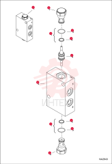 VALVE, LOCK BOOM SWING 7008325