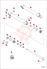 CYLINDER, BOOM 7156579