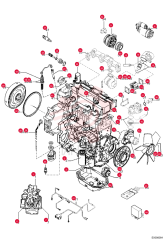 ENGINE, DIESEL 5411662225 (2)