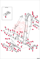 ARM, DIPPER 1850MM