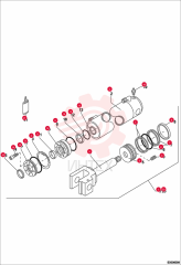 HYDRAULIC CYLINDER 6502045000 (2)