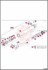 CYLINDER, ARM DIPPER 6501244500 (2)