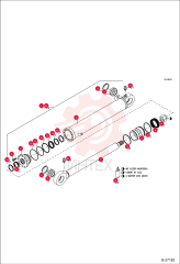 CYLINDER, ARM DIPPER 6501244500 (4)