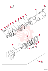HYDRAULIC CYLINDER 6502045000 (3)