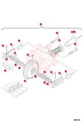 IDLER, TRACK FRONT 5671663003