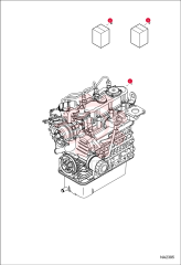ENGINE D722-E4B-BC-6 REM