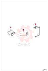 FILTER, OIL ENG 12 6671057 (4)